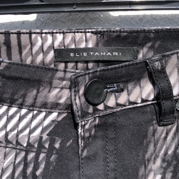Elie Tahari Printed Ramona Jeans - Picture 7 of 12